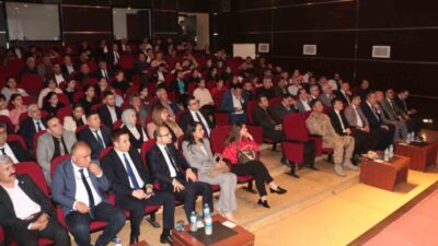 Cizre'de düzenlenen "denetimli serbestliğin toplumdaki rolü ve önemi" konferansında, Cizre