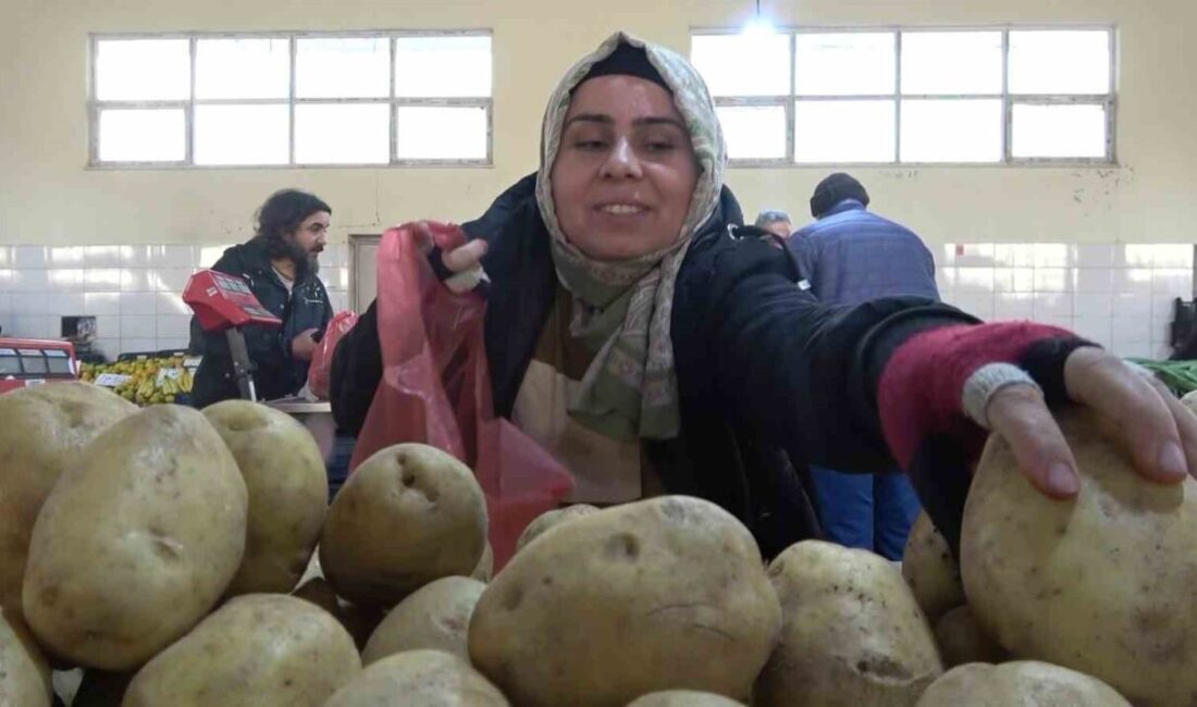 Amasya'da Şahsenem Gelir, eşinin işini devralarak pazarın tek kadın esnafı
