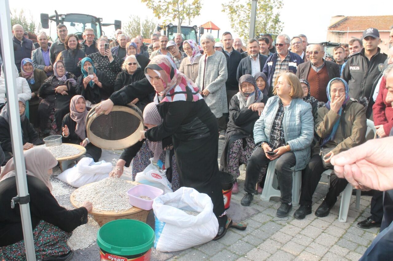 Manyas Kültür ve Turizm Derneği, Kocagöl Mahallesi'nde ilk Kazak Fasulyesi