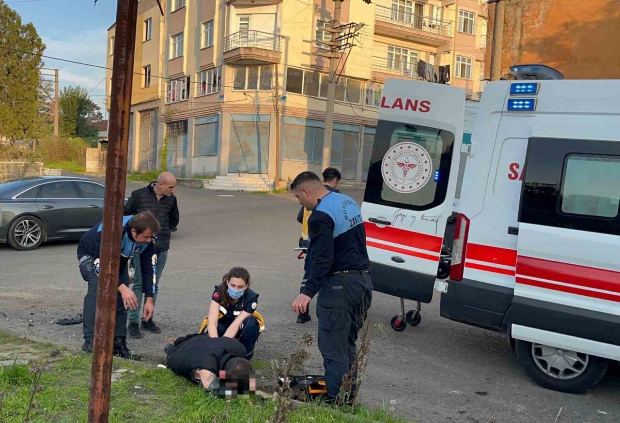 Çorlu'da bıçaklama olayı sonrasında E.B. isimli şahıs yaralandı. Olayı takiben