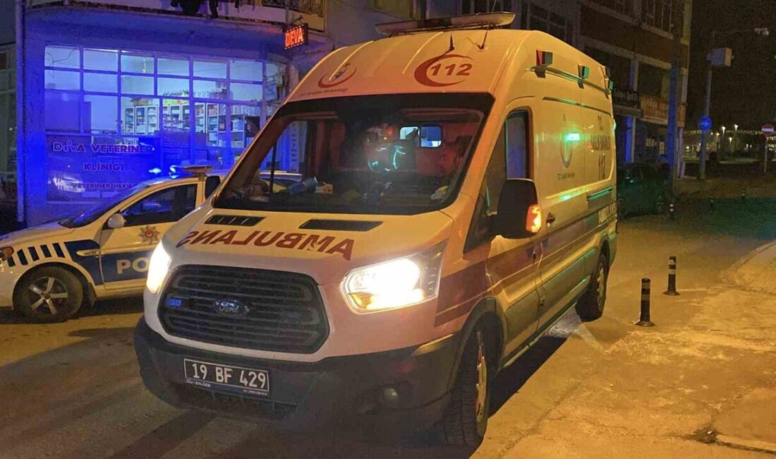 Çorum'da iki grup arasında çıkan bıçaklı kavgada M.E.D. (24) ve