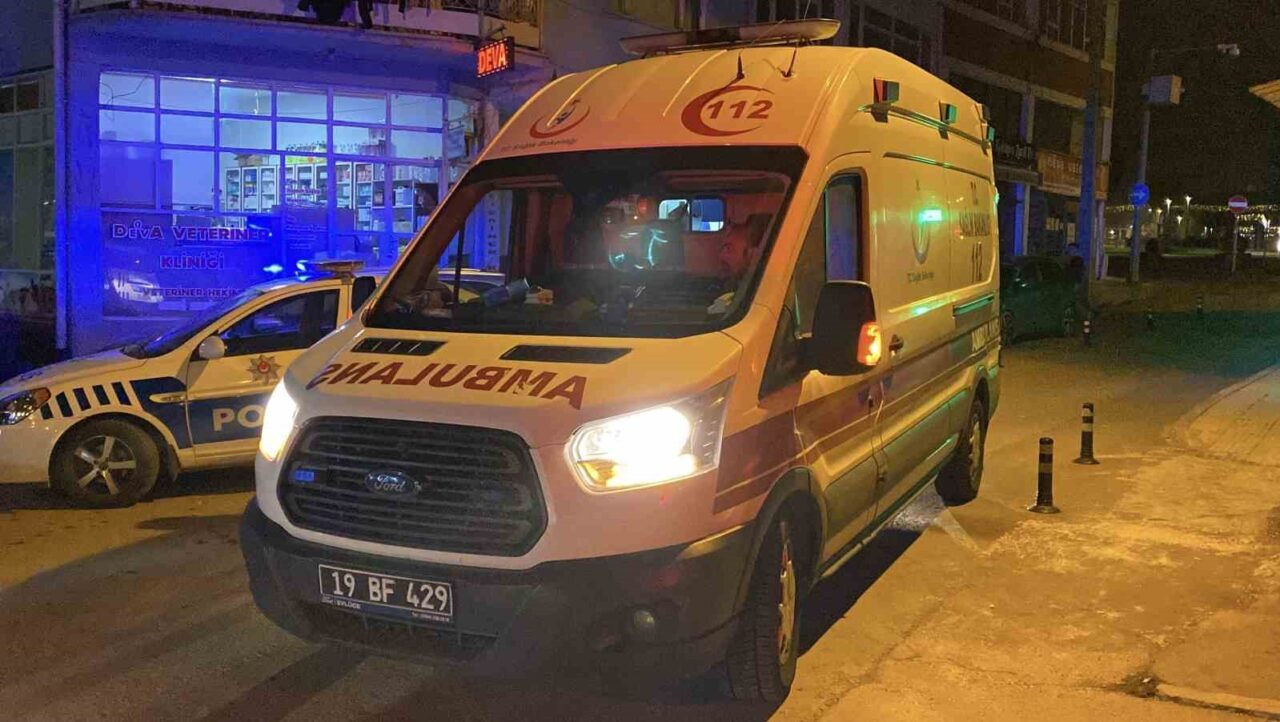 Çorum'da iki grup arasında çıkan bıçaklı kavgada M.E.D. (24) ve