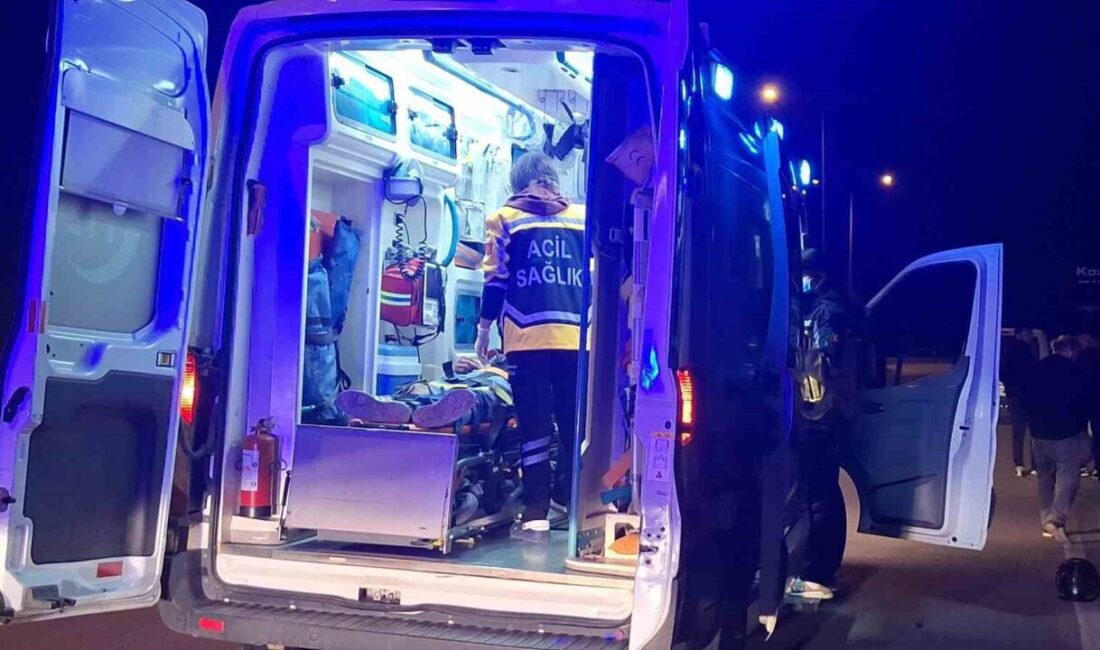 Çorum'un İskilip ilçesinde bir motosiklet kazasında sürücü direksiyon hakimiyetini kaybederek