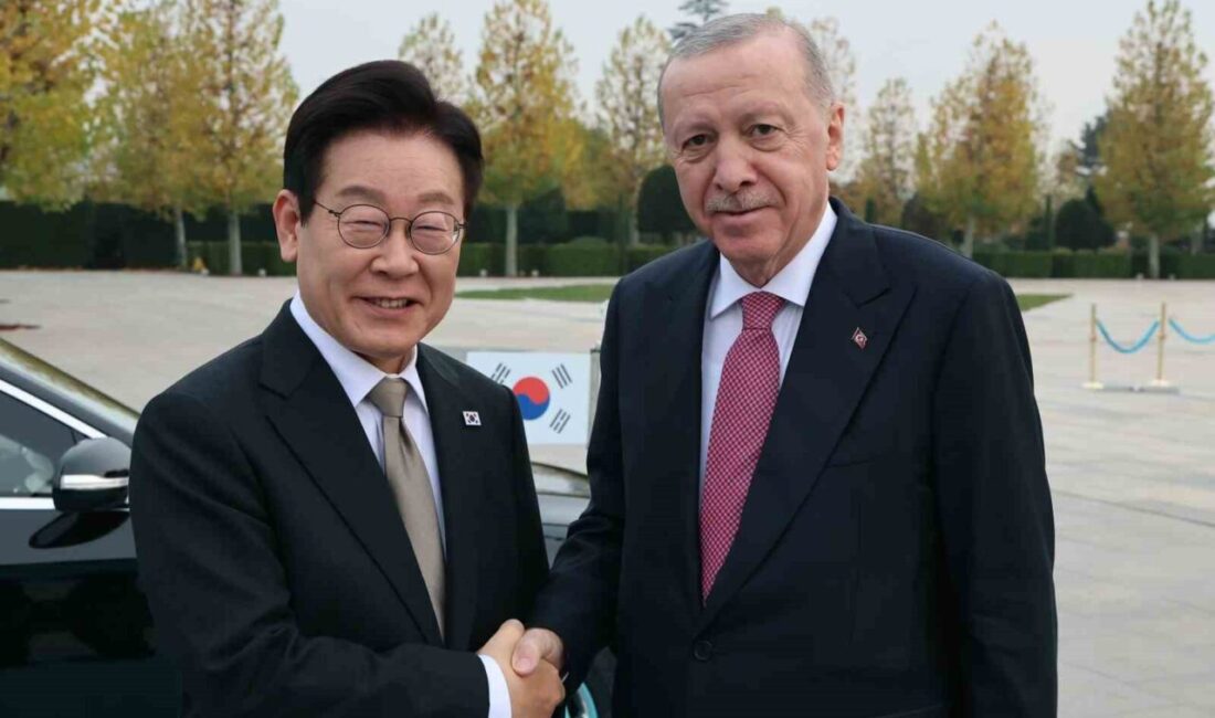 Cumhurbaşkanı Recep Tayyip Erdoğan, Güney Kore Devlet Başkanı Lee Jae