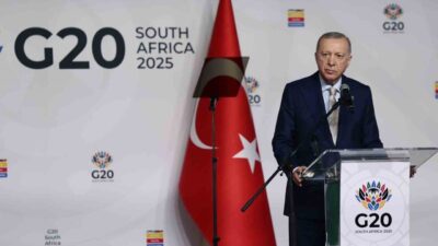Cumhurbaşkanı Recep Tayyip Erdoğan, G20 Zirvesi sonrası yaptığı açıklamada Türkiye'nin