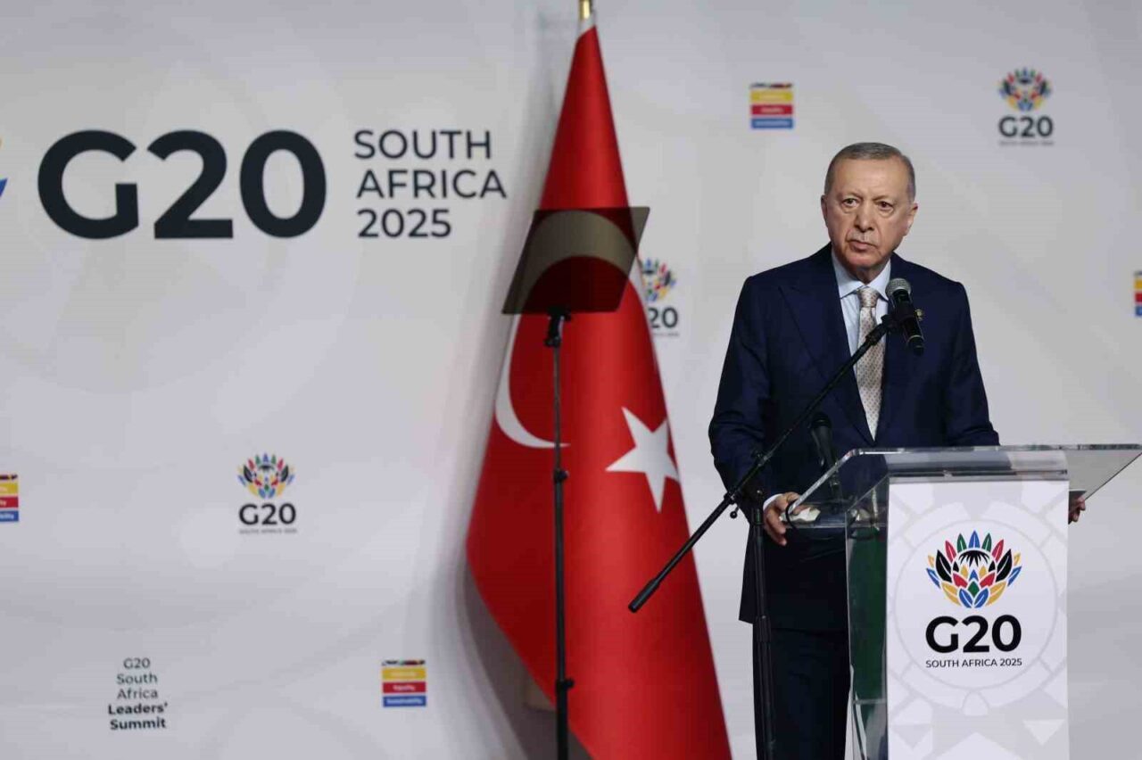Cumhurbaşkanı Recep Tayyip Erdoğan, G20 Zirvesi sonrası yaptığı açıklamada Türkiye'nin