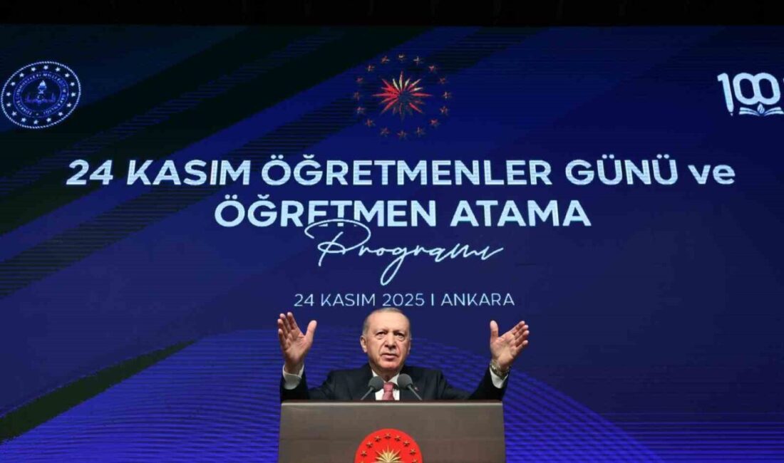 Cumhurbaşkanı Recep Tayyip Erdoğan, Beştepe Millet Kütüphanesi'nde düzenlenen 24 Kasım
