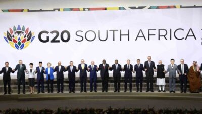 Cumhurbaşkanı Recep Tayyip Erdoğan, Güney Afrika'nın Johannesburg kentindeki G20 Zirvesi'nde