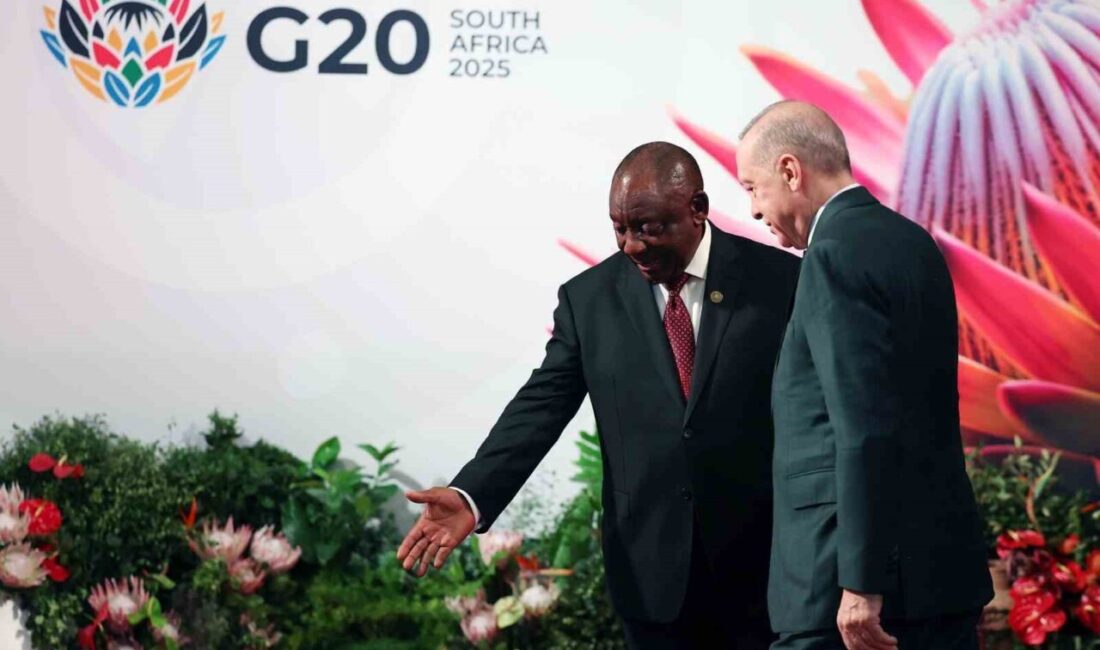 Cumhurbaşkanı Recep Tayyip Erdoğan, Johannesburg'da düzenlenen G20 Liderler Zirvesi'ne katıldı.