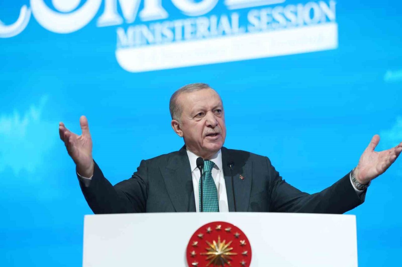Cumhurbaşkanı Recep Tayyip Erdoğan, 41. İSEDAK Toplantısı'nda yaptığı konuşmada, Hamas'ın