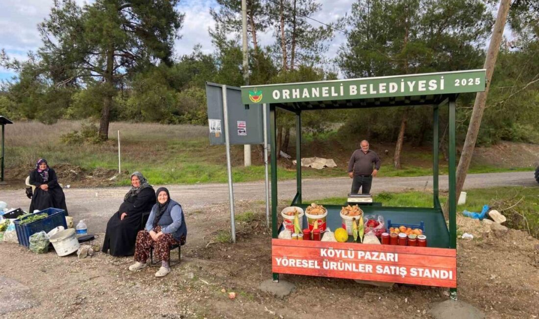 Orhaneli Belediyesi, Organik Ürün Satışı İçin 40 Yeni Stand Kurdu Orhaneli Belediyesi, köylü çiftçilerin organik meyve ve sebzelerini satabilmeleri için