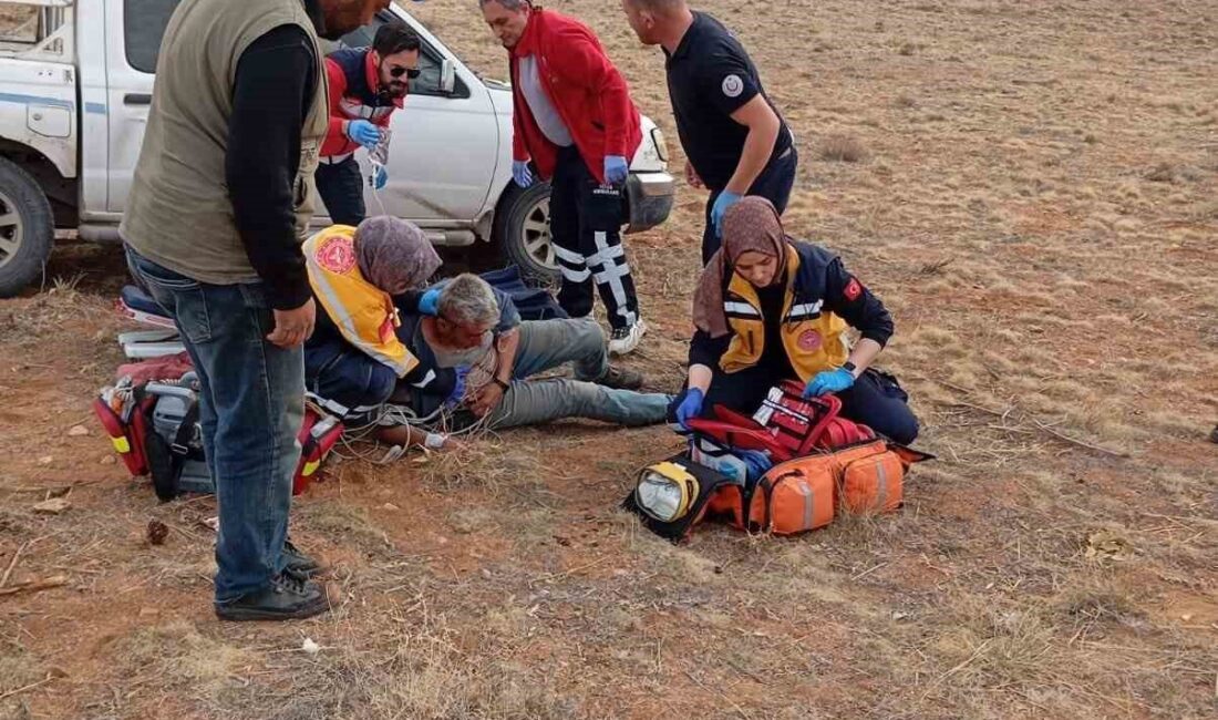 Konya'nın Ilgın ilçesinde çobanlık yapan 52 yaşındaki Kadir Bulut, dağlık