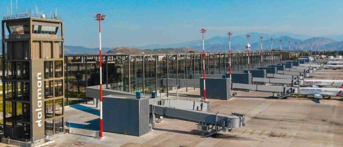 Devlet Hava Meydanları İşletmesi, Dalaman Havalimanı'nın 2025'in ilk 10 ayında