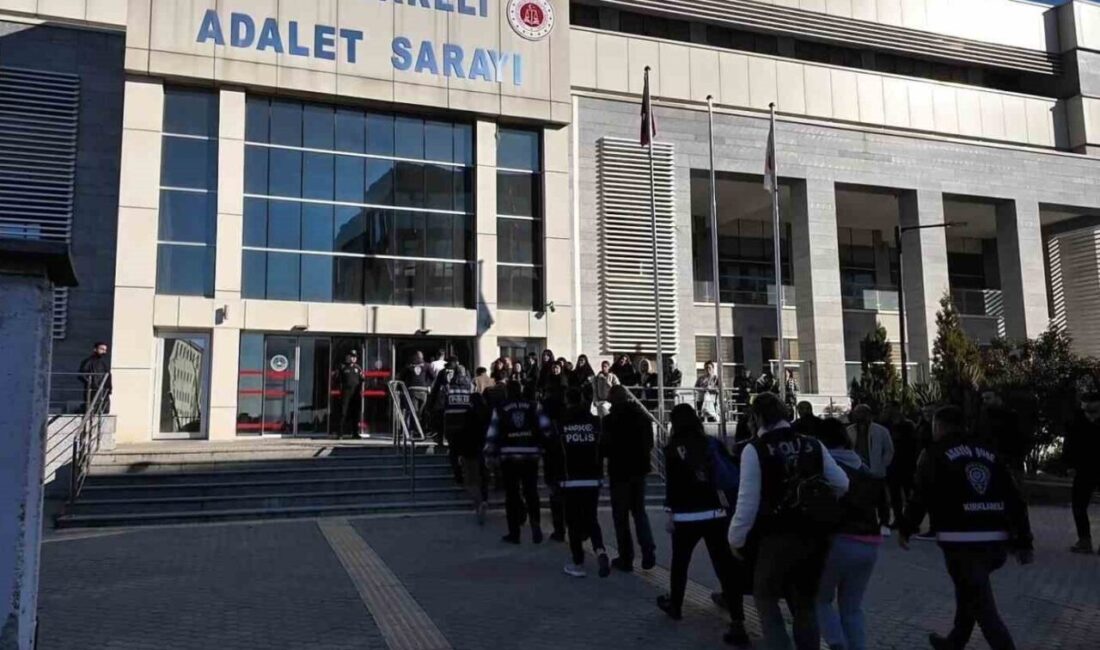 Kırklareli merkezli "Daltonlar" suç örgütüne yönelik operasyonda 18 kişi yakalandı.