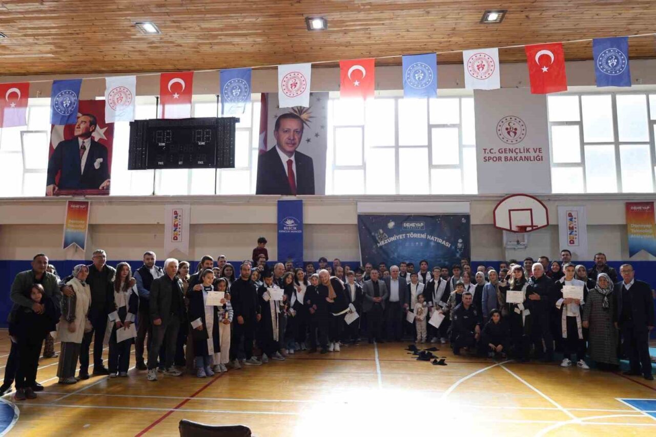 DENEYAP Türkiye Programını Tamamlayan Öğrenciler Bilecik’te Mezun Oldu