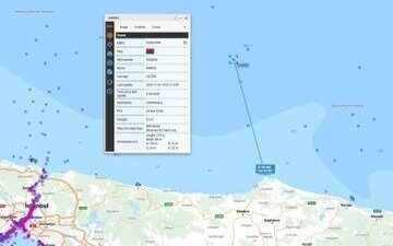 Denizcilik Genel Müdürlüğü, Kocaeli’nin Kandıra ilçesi açıklarında KAIROS tankerinde meydana