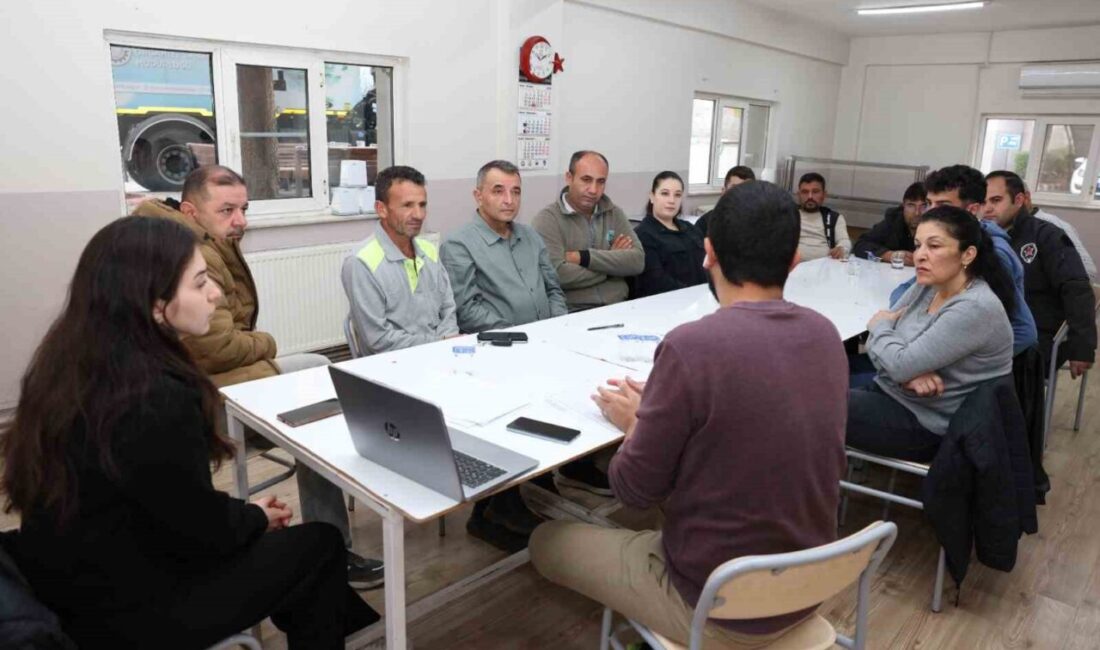 Denizli Organize Sanayi Bölgesi Arıtma Tesisi'nde personel için "Kimyasal Kazalar