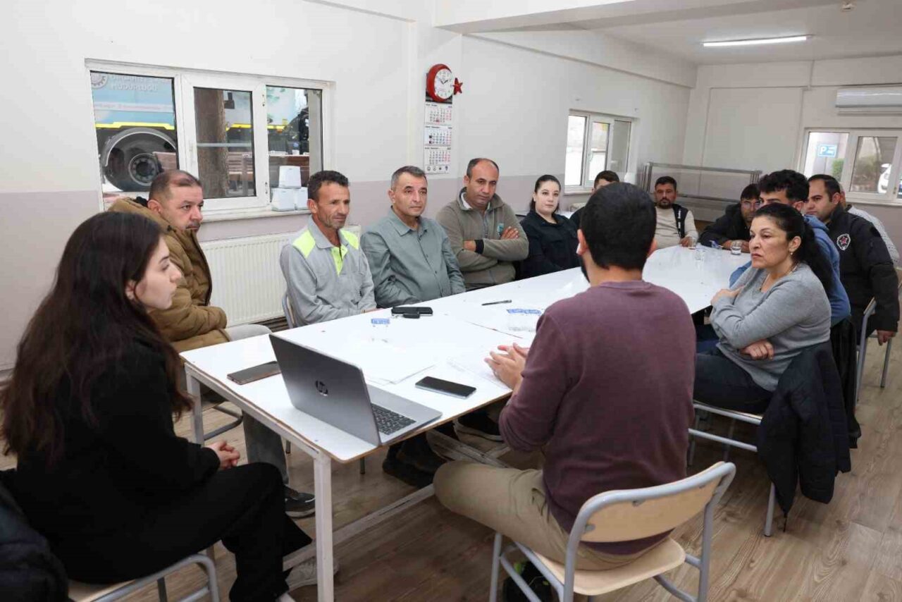 Denizli Organize Sanayi Bölgesi Arıtma Tesisi'nde personel için "Kimyasal Kazalar