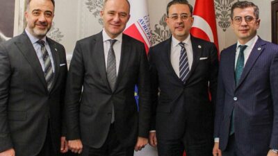 Denizli Sanayi Odası (DSO) heyeti, Selim Kasapoğlu liderliğinde Ankara'da çeşitli