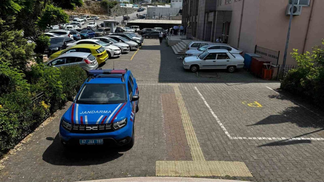 Zonguldak'ın Alaplı ilçesindeki bir fındık deposundan yaklaşık bir ton fındık