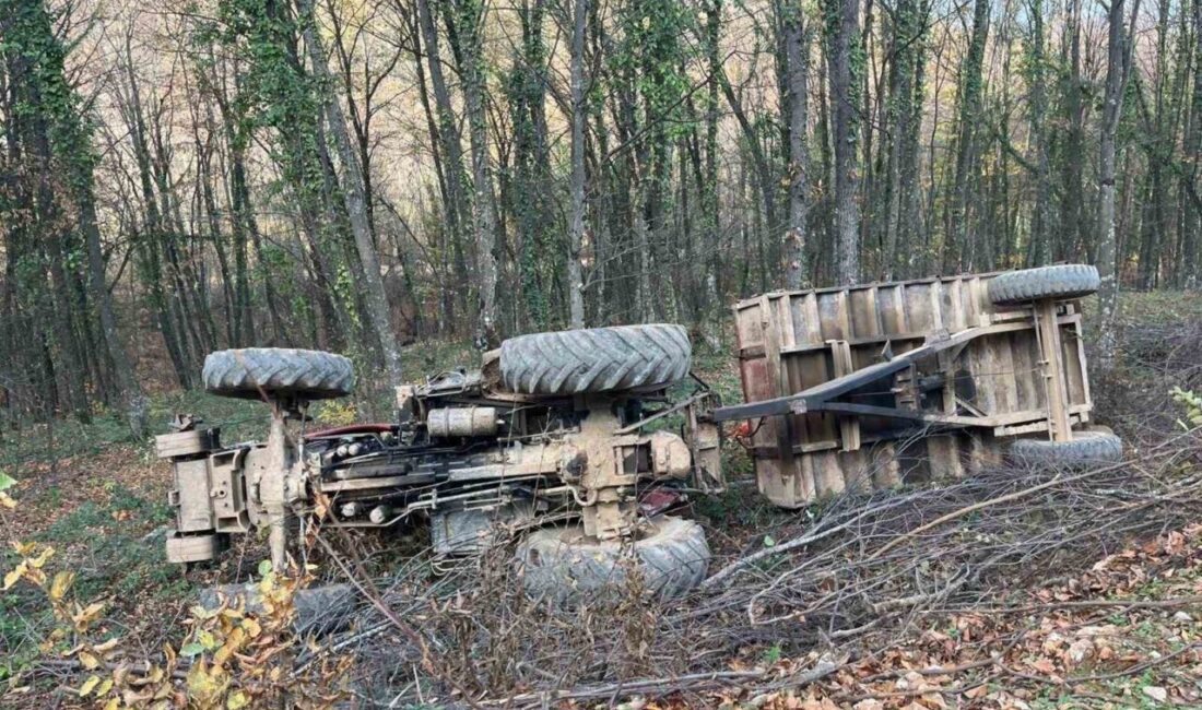 İnegöl’de Devrilen Traktördeki İki Kişi Yaralandı Bursa'nın İnegöl ilçesinde bir traktör devrildi. Zafer S. (40) yönetimindeki