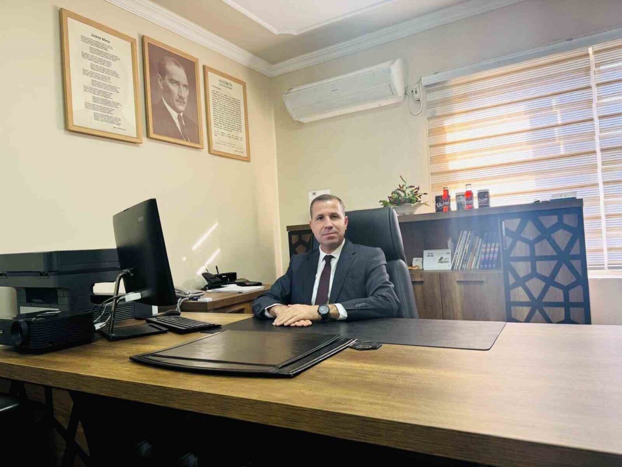 Deniz Yıldırım, 9 yıl görev yaptığı Çüngüş İlçe Tarım ve