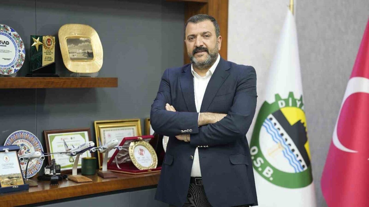 Diyarbakır Organize Sanayi Bölgesi Başkanı Mustafa Fidan, 2025'te 235,3 milyon