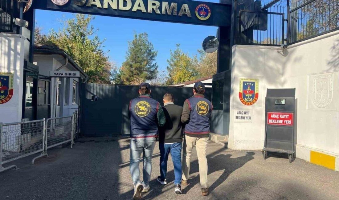 Diyarbakır'da 8 yıldır hırsızlık suçundan aranan F.G., Jandarma Suç Araştırma