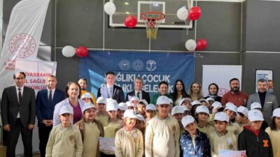 Diyarbakır'da "Sağlıklı Çocuk, Sağlıklı Gelecek" programı ile Kayapınar Vehbi Koç