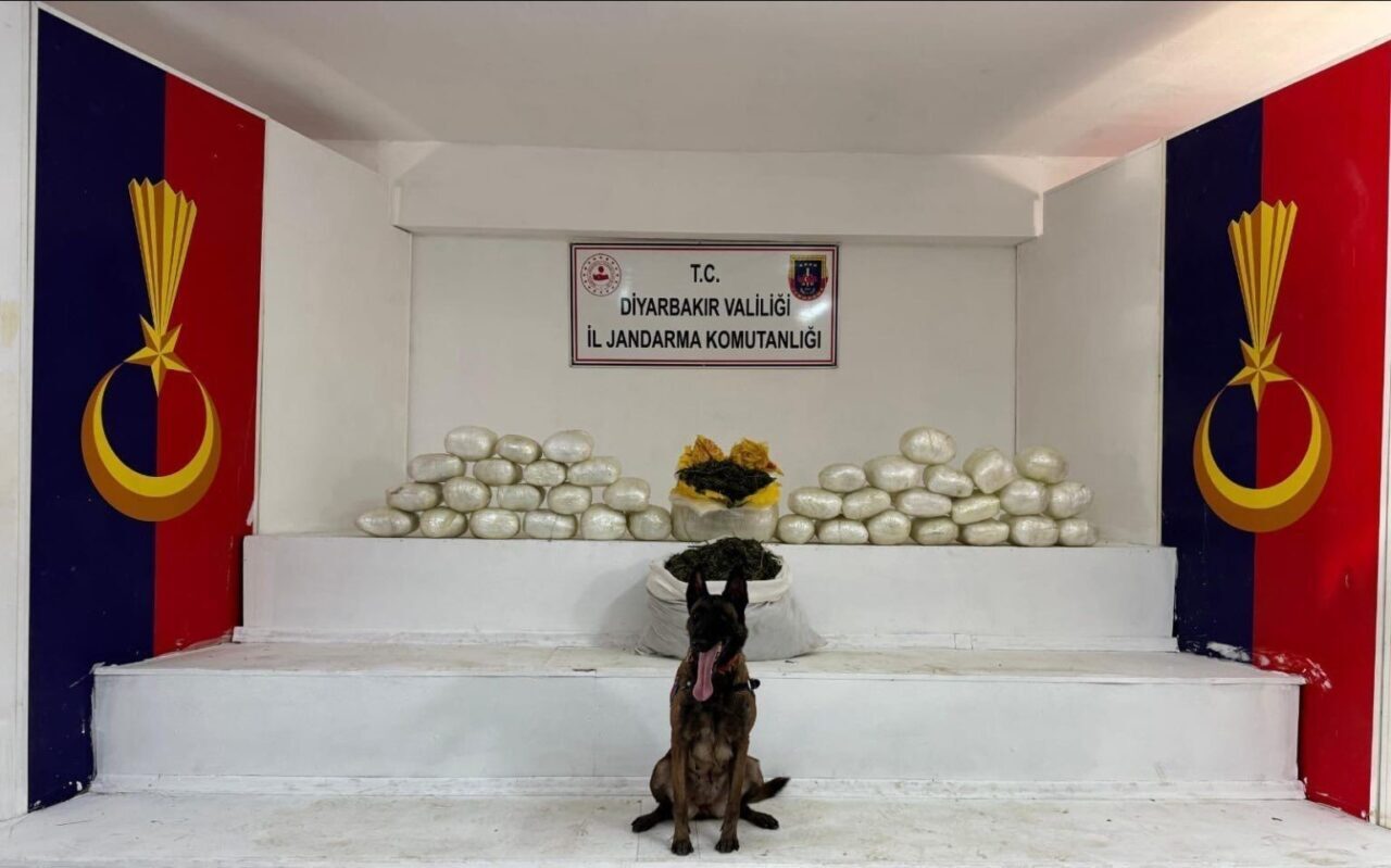 Diyarbakır'da jandarma, uyuşturucu ile mücadele kapsamında 40 şüpheli hakkında işlem