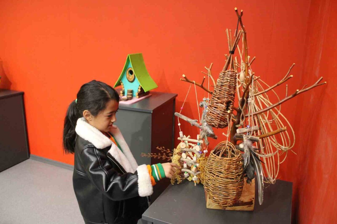 Kayseri Üniversitesi'nden Öğretim Görevlisi Abdülkadir Dağlı, doğa gezilerinde topladığı ahşap