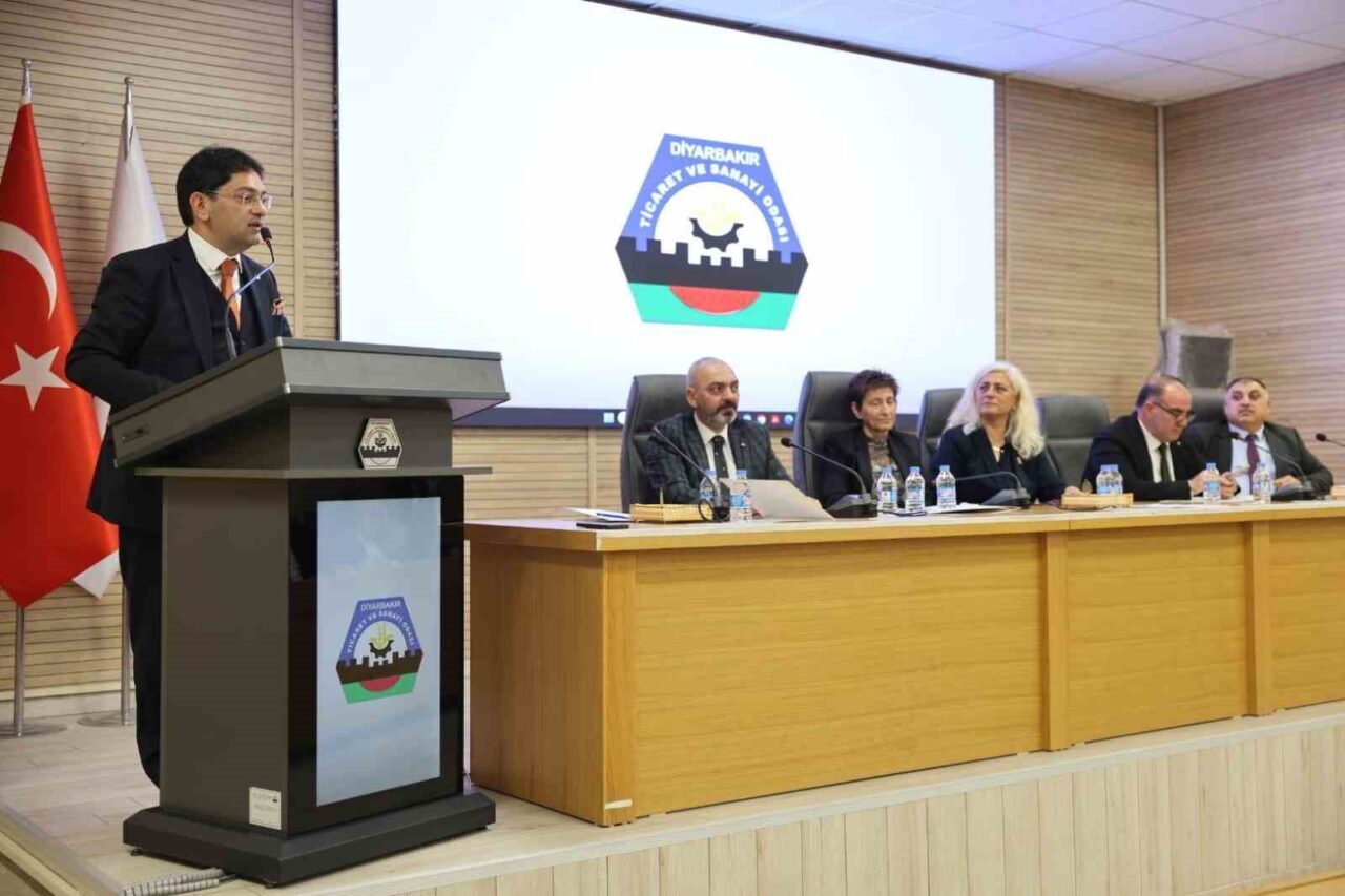 Diyarbakır'da düzenlenen 7. Mezopotamya Gurme Fuarı çerçevesinde, Erzurum Ticaret Borsası