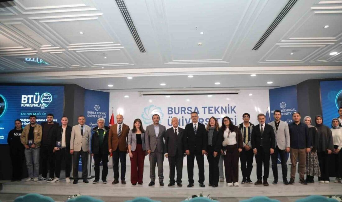 Bursa Teknik Üniversitesi'nde düzenlenen BTÜ Konuşmaları etkinliğinde, Hayat Hastanesi Yönetim