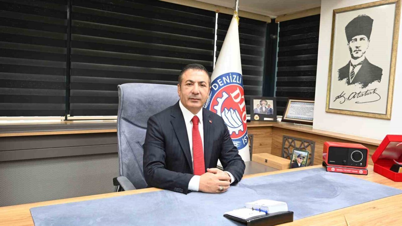 Denizli Ticaret Odası Başkanı Uğur Erdoğan, 10 Kasım'da yayımladığı mesajında,