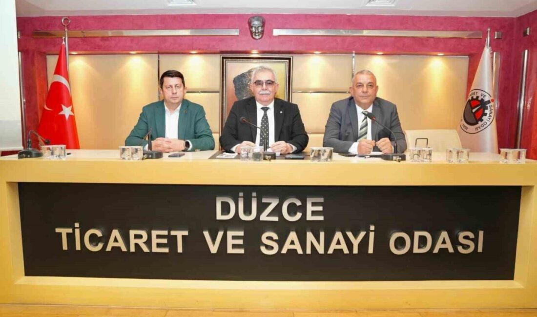 Düzce Ticaret ve Sanayi Odası, Olağan Meclis Toplantısını Gerçekleştirerek Güncel Projeleri Değerlendirdi Düzce Ticaret ve Sanayi Odası'nın olağan meclis toplantısı, Meclis Başkanı