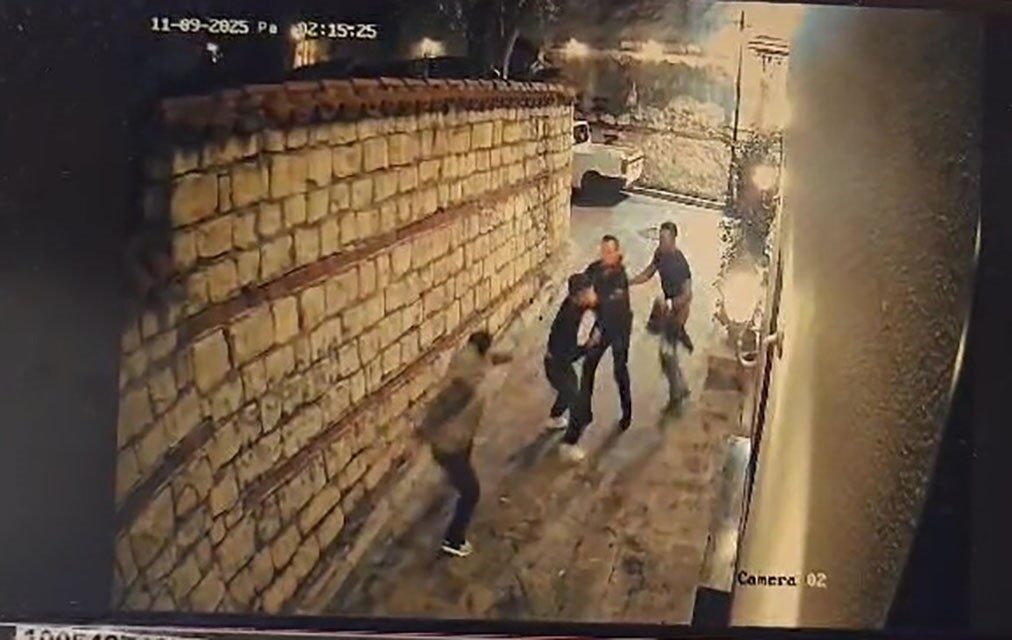 Antalya'da düğün hazırlığı yapan güvenlik görevlisi Tahsin Göker, bir tartışma