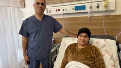 Eskişehir Şehir Hastanesi'nde, 47 yaşındaki Figen Kayhan'a nadir görülen bir
