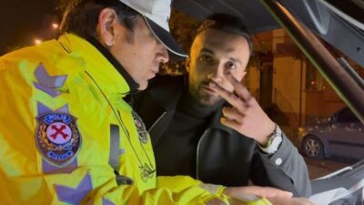 Kayseri'nin Kocasinan ilçesinde M.Ç. isimli sürücü, polisin 'dur' ihtarına uymayarak