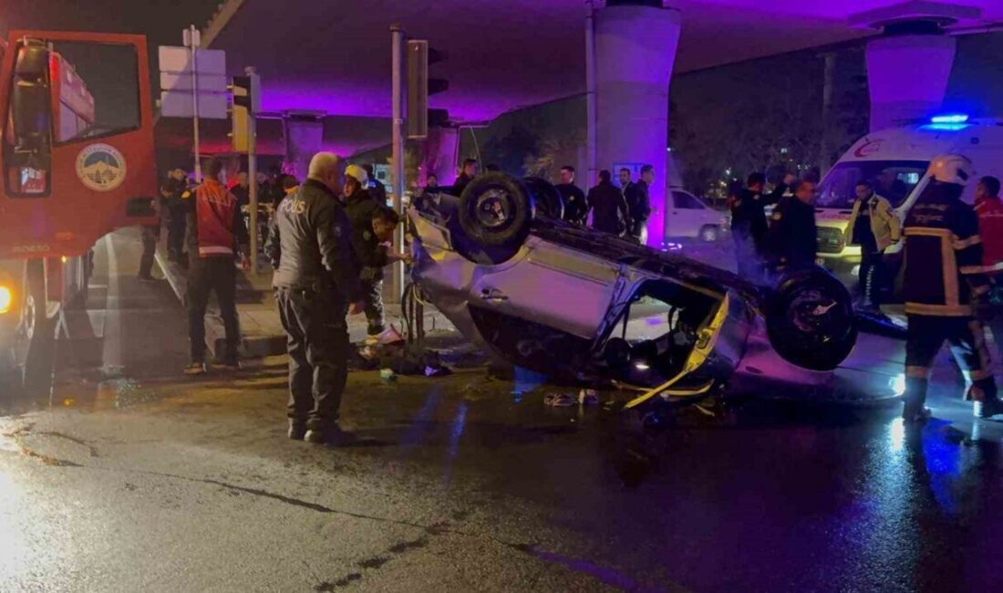 Kayseri’de Polis Takibinden Kaçan Araç Takla Attı, İki Kişi Yaralandı Kayseri'de polis, şüpheli otomobili durdurmak istedi ancak sürücü F.Y. kaçmaya