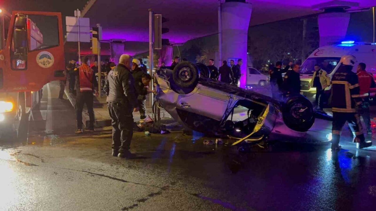 Kayseri'de polis, şüpheli otomobili durdurmak istedi ancak sürücü F.Y. kaçmaya