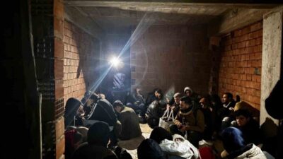 Bodrum'un Yalıkavak Mahallesi'nde, Yunan adalarına geçmeye hazırlanan 4 çocuk dahil