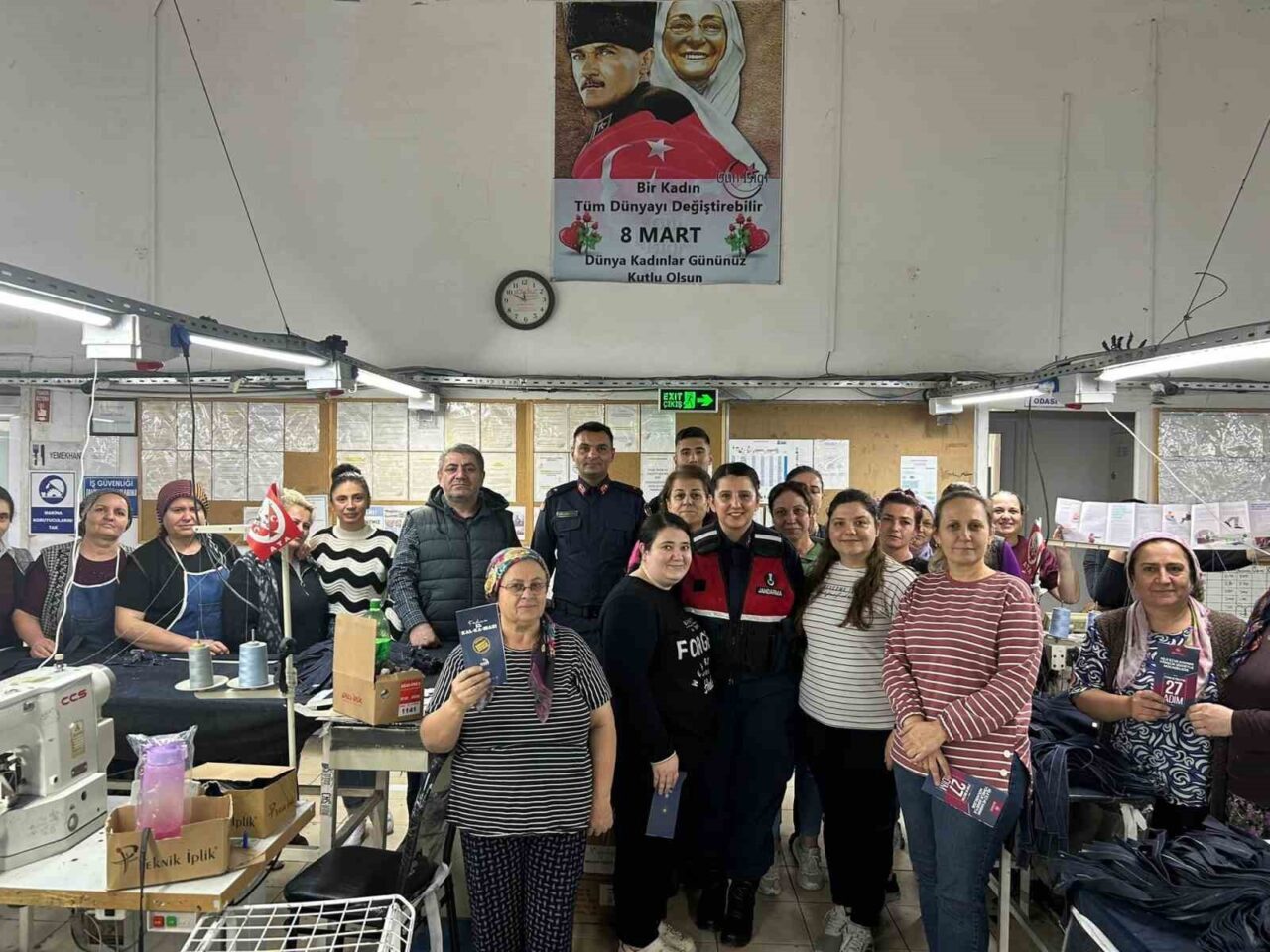 Edirne'nin Uzunköprü ilçesinde, 25 Kasım Kadına Yönelik Şiddete Karşı Uluslararası