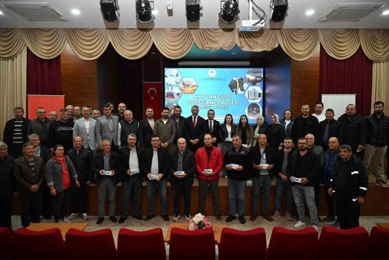 Edirne'de süt verimliliğini artırmak için 52 Mastitis Tespit Cihazı, yüzde