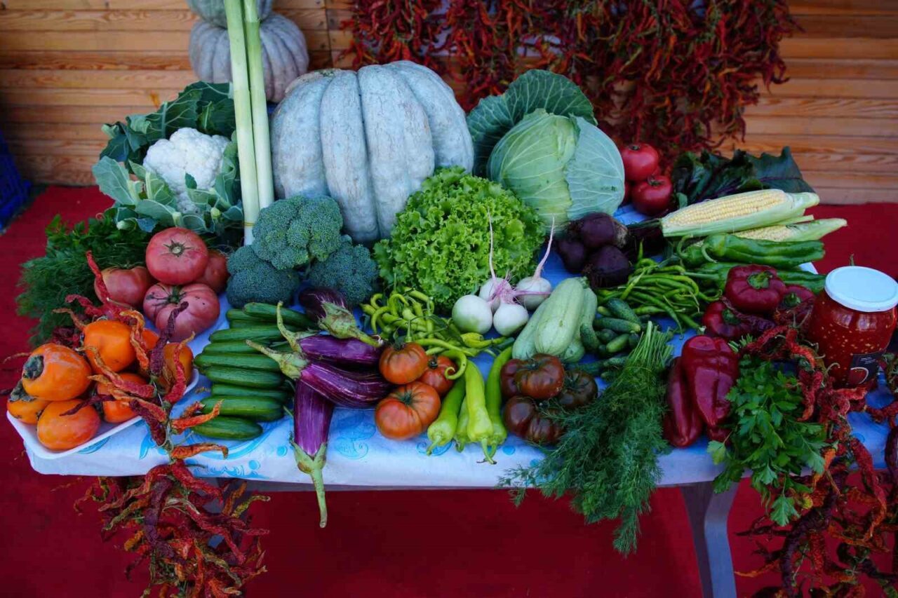 Edirne Valiliği, Karaağaç Mahallesi'nde ata tohumundan organik ürünlerin satışını desteklemek