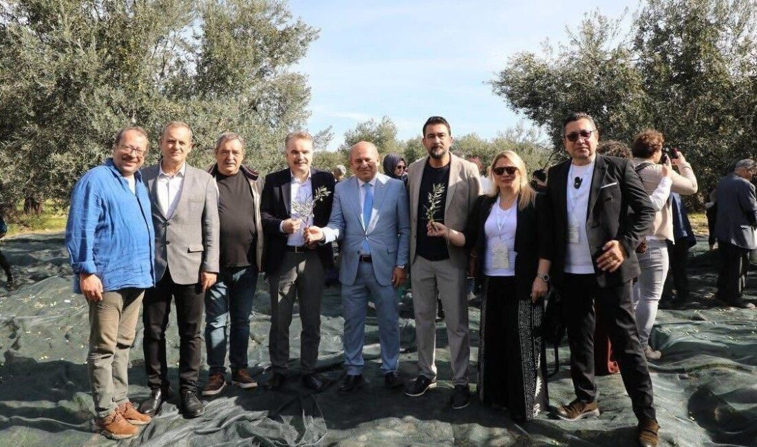 Edremit Ticaret Odası Başkanı Ahmet Çetin, Dünya Zeytin Ağacı Günü'nde