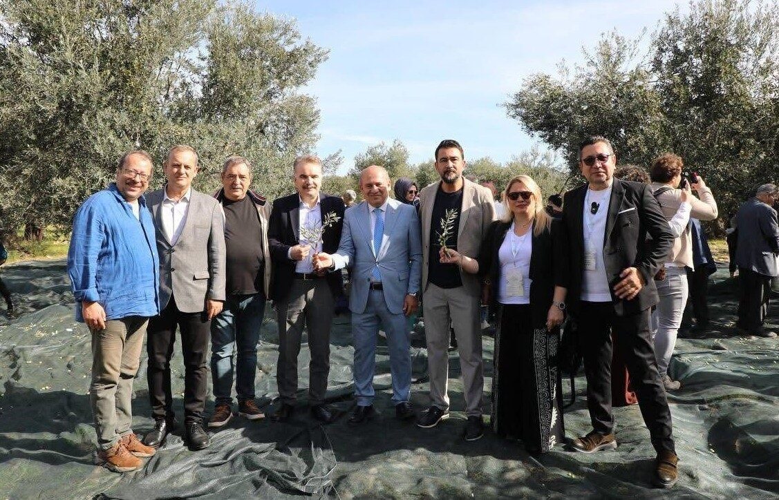 Edremit Ticaret Odası Başkanı Ahmet Çetin, Dünya Zeytin Ağacı Günü'nde