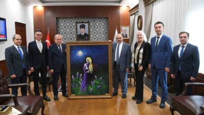 Edremit Ticaret Odası yönetimi, Balıkesir Valisi İsmail Ustaoğlu’nu ziyaret ederek