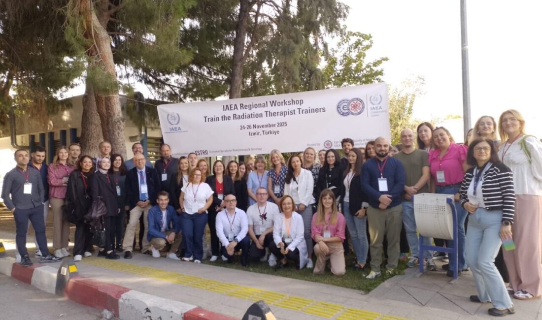 Ege Üniversitesi, IAEA’nın “Rays of Hope” Projesi Kapsamında Radyoterapi Eğitimine Ev Sahipliği Yaptı Ege Üniversitesi, IAEA'nın "Rays of Hope" projesi kapsamında Radyoterapi Teknikerleri