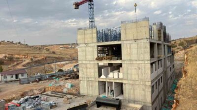 Diyarbakır’ın Eğil ilçesinde inşaatı devam eden 25 yataklı yeni devlet
