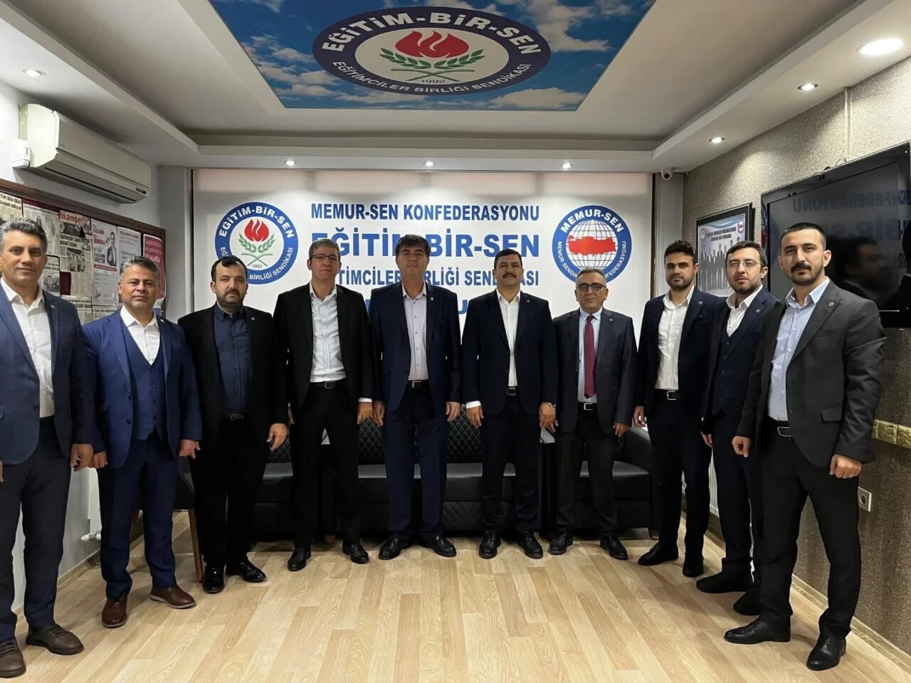 Eğitim-Bir-Sen Manisa 1 No'lu Şube Başkanı Ahmet Yasav, Yunusemre İlçe